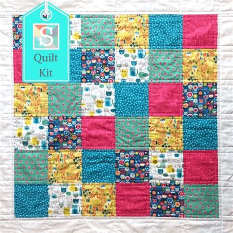 Quilting kits are packaged sets of materials to make a piece of work. 5 Pre-Cut Quilt Kits for Beginners | Pre-Cut Baby Quilt Kits