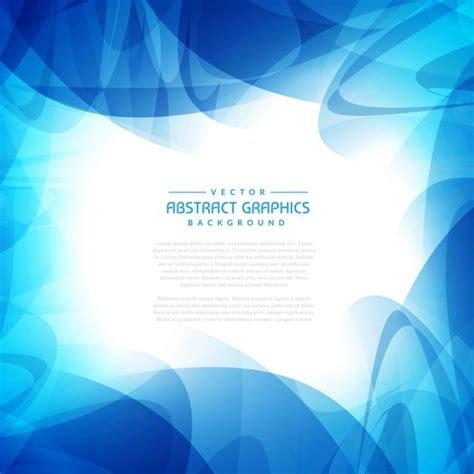 Free Vector Bright Blue Abstract Background