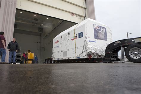 Orbital Atk Cygnus Pressurized Module Arrives For Crs 6 Northrop Grumman