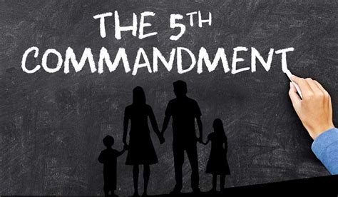 The Fifth Commandment Understanding Gods Laws