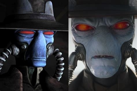 Cad Bane In Book Of Boba Fett Who Is Blue Alien With Red Eyes