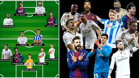 Best Eleven Starting Player La Liga Spain 2020 The Winning Team Youtube