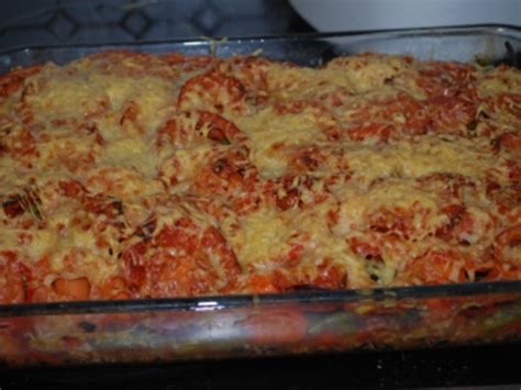 Gemüseauflauf mit Hackfleisch und Käse Überbacken Rezepte