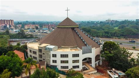 The Building Of The Queen Of Apostles Catholic Church Ruaraka Youtube