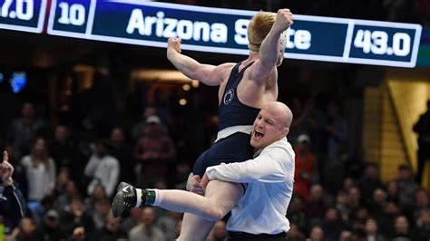 Ncaa Wrestling Championships Penn State Wins Third Straight National