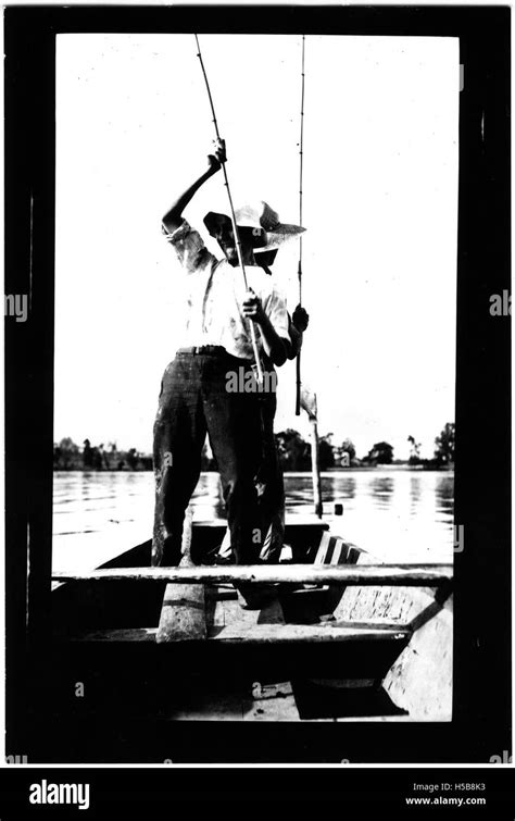 Henry Gowan Feild And Noble Fishing On Moon Lake Stock Photo Alamy