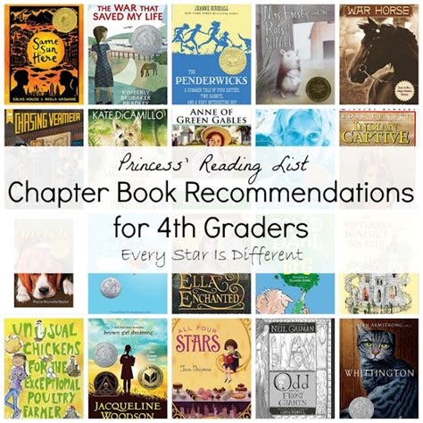 Chapter Book Recommendations For 4th Graders Every Star Is Different