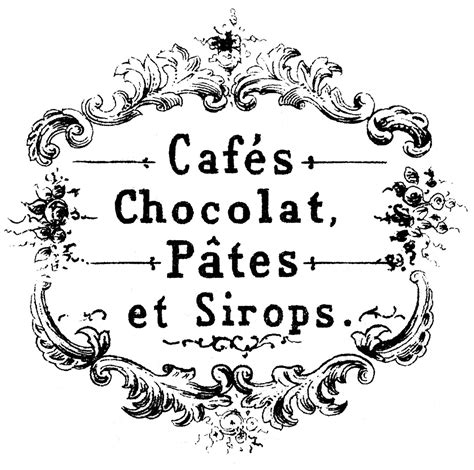 Vintage Graphics Fab French Advertising Cafe Chocolat The