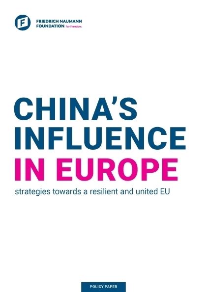 POLICY PAPER China S Influence In Europe
