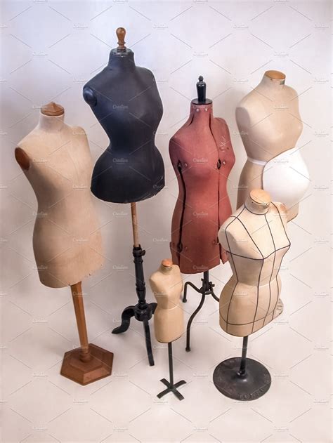 Vintage Tailor Dummy Mannequins ~ Beauty And Fashion Photos ~ Creative Market