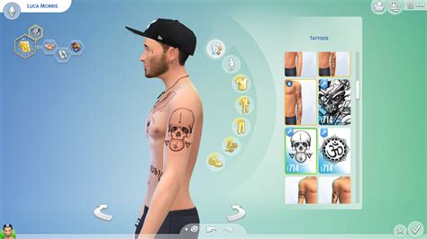 Thug Tattoos Sims 4