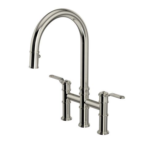 Rohl Perrin And Rowe U4549ht Armstrong Bridge Kitchen Faucet Bliss