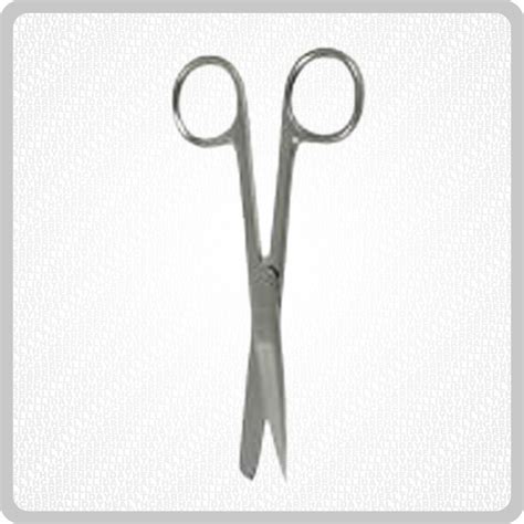 5 Stainless Steel Dressing Scissors Bluntsharp Halliday Healthcare