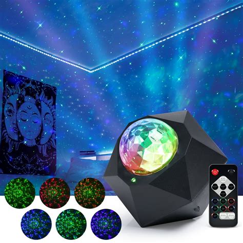 Merkury Innovations Galaxy Light Projector With Led Laser Projection