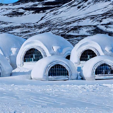 Stabilityaistable Diffusion · Giant Elegant Fancy Antarctic Igloos In