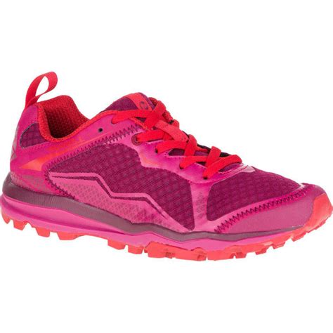Merrell Womens All Out Crush Light Trail Running Shoes Bright Pink