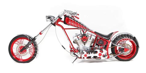 Paul jr designs chrome plastic license plate frame warrior bike black red. Paul Jr. Designs | Custom Bike Building | Online Store