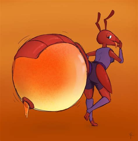 Rule 34 Ant Antennae Anatomy Anthro Arthropod Ass Belly Inflation