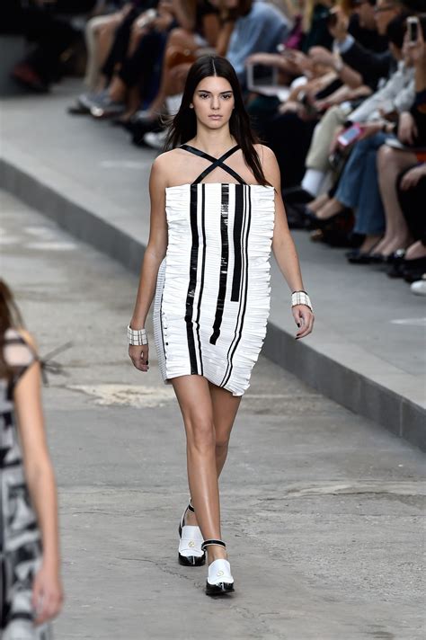 Kendall Jenner On The Runway Of Chanel Fashion Show In Paris Hawtcelebs