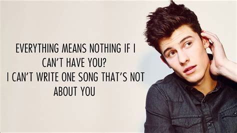 Shawn Mendes If I Cant Have You Lyrics Chords Chordify