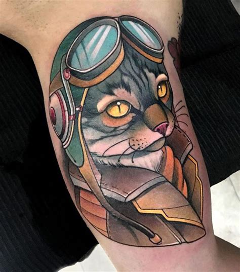 Neotraditional Cat