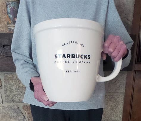 Starbucks Giant Abbey Coffee Mug Cup Limited Edition Coffee Ts
