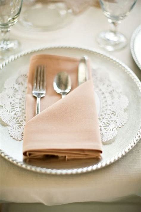 Simple artistic stripe cotton dinner napkins make pretty decoration for your summer table, when entertaining outdoors or in. 30 Unique Napkin Folds Table Settings Ideas in the Home ...
