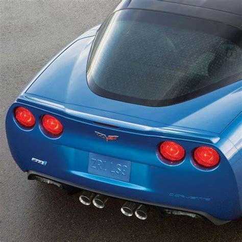 Corvette Rear Spoiler Zr1 Style Gm 2005 2013 C6z06zr1grand Spor