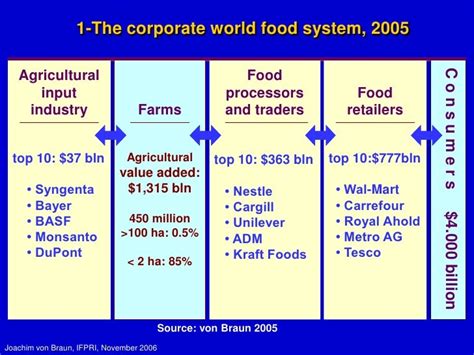 Globalization Of The Agri Food System And The Poor In Developing Coun