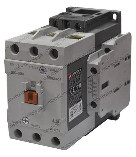 It is used for motor starting up to 7, 5 kw and 10 hp and complies with both iec and ul/csa standards. LS Magnetic Contactor 50A | Combustion Controls