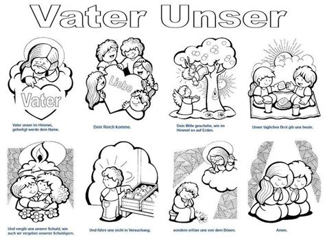 vater unser zum ausmalen – Google-Suche | Quaresma catequese infantil