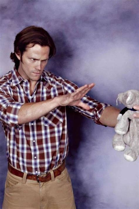 Supernatural Teddy Bear Doctor Work Supernatural Actors Jared Padalecki Supernatural