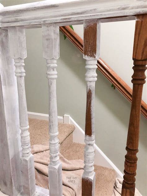How To Paint An Oak Railing And Banister To Modernize Your Stairway