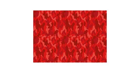 Dark Red Camo Camouflage Military Army Pattern Fabric