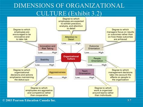 We'll look at the seven dimensions in this article, and we'll explore how you can. Chapter 3 Organizational Culture And Environment The ...