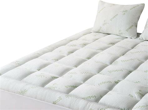 To see our top bamboo pillow picks, visit this page. Bamboo Matress Topper Cooling Pillow Top Mattress Pad