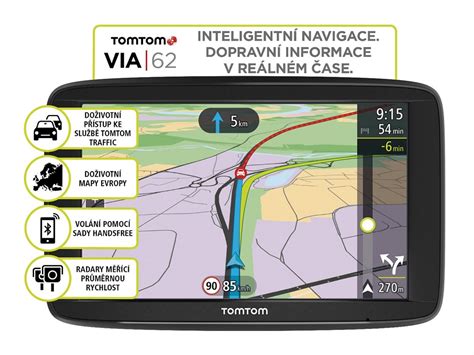 Tomtom Via 62 Europe Lifetime Mapy 1ap600200 Tsbohemiacz