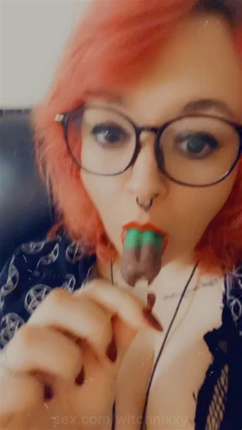 Witch Nixxy Mmm Popsicles Suck Suck It Sucking Popsicle Blow Job