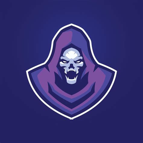 Skull Phantom Mascot Logo 7105786 Vector Art At Vecteezy