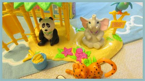 Vintage Littlest Pet Shop Toy Zoo Jungle Bunch Youtube