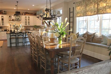 Bold floral chairs aren't just playful; My keeping room/kitchen colors. Kitchen Great Room ...