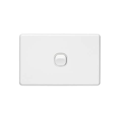 Clipsal Classic C2000 1 Gang Switch Horizontal 10a White Electric