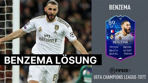 Fut 21 » squad building challenges » karim benzema. TOTT: Karim Benzema 89 🏆 Günstige SBC Lösung ohne ...