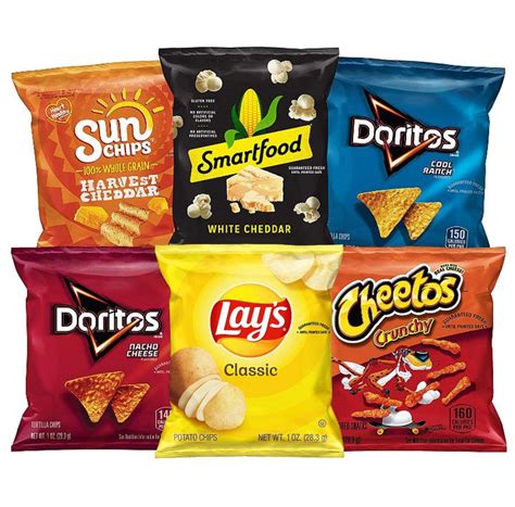 Frito Lay Classic Mix Variety Pack Frito Lay Snacks Chips