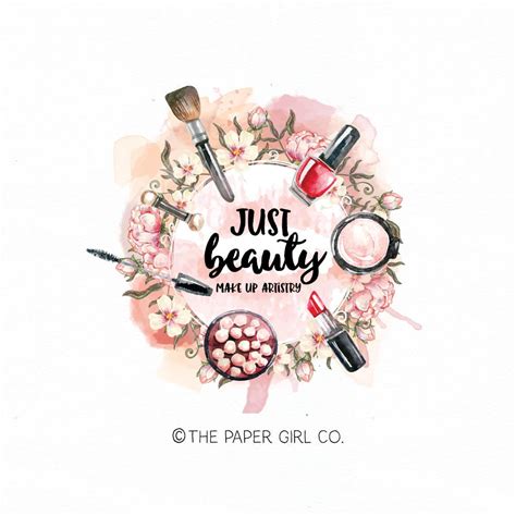Make Up Logo Beauty Logo Cosmetics Logo Makeup Artist Logo Stylist Logo