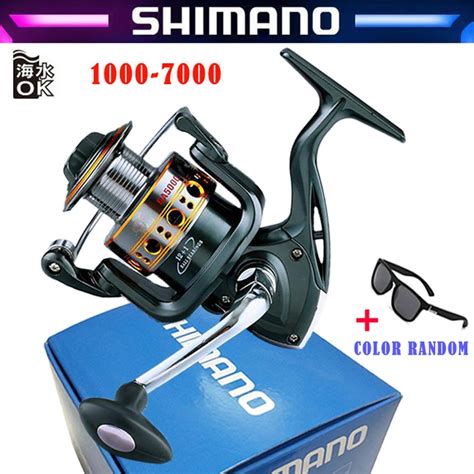 Shimano Spinning Fishing Reel 1000 7000 Ultralight Max Drag 18kg 5 2