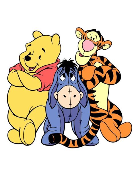 Winnie The Pooh Eeyore And Tigger Winnie The Pooh Drawing Winnie