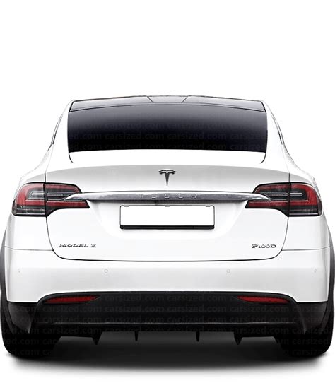 Dimensions Tesla Model X 2015 2021 Vs Tesla Model Y 2021 Present