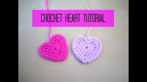 Crochet Heart Tutorial Bella Coco Youtube