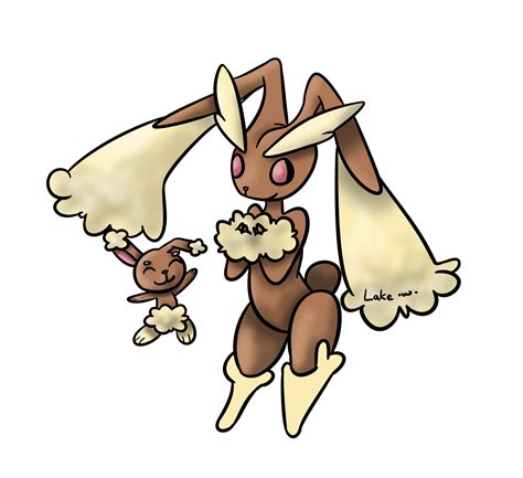 Buneary And Lopunny By Lakeiverson On Newgrounds